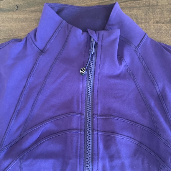 Lululemon Define Jacket Nulu Dark Court Purple Women's Size 10 NEW FAST SHIPPING - Picture 2 of 7